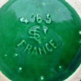 Dark green vase from the 1950s