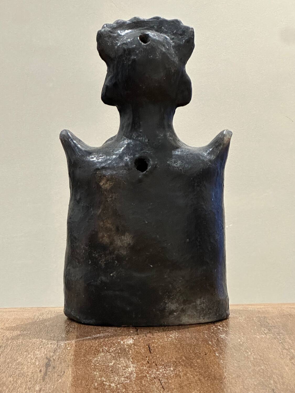 Handcrafted terracotta statuette