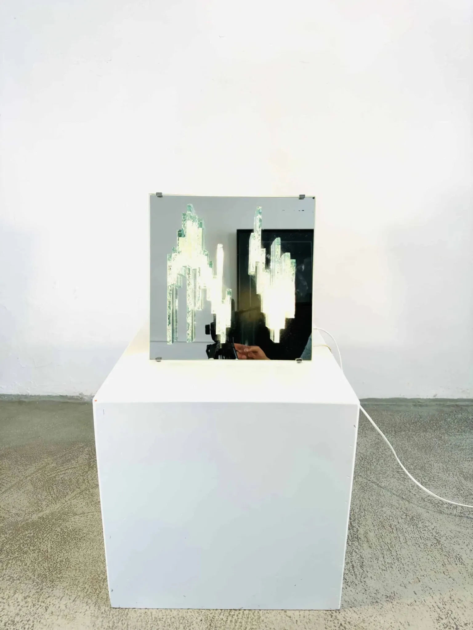 C-1715 'Breukrelief' Wall Lamp By Willem Van Oyen For Raak Amsterdam, The Netherlands, 1968
