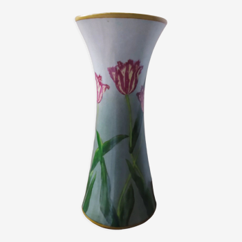 Vase art deco décor Tulipes