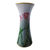 Art deco vase with tulip decoration