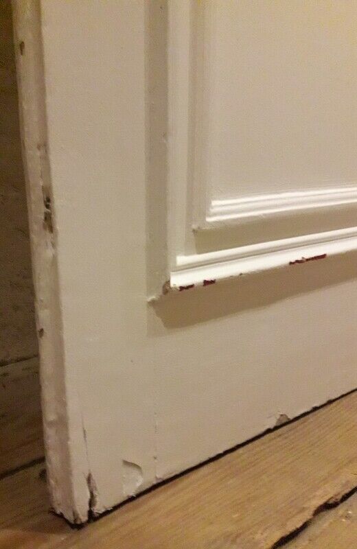 Communication door 69x243cm double-sided molded panel