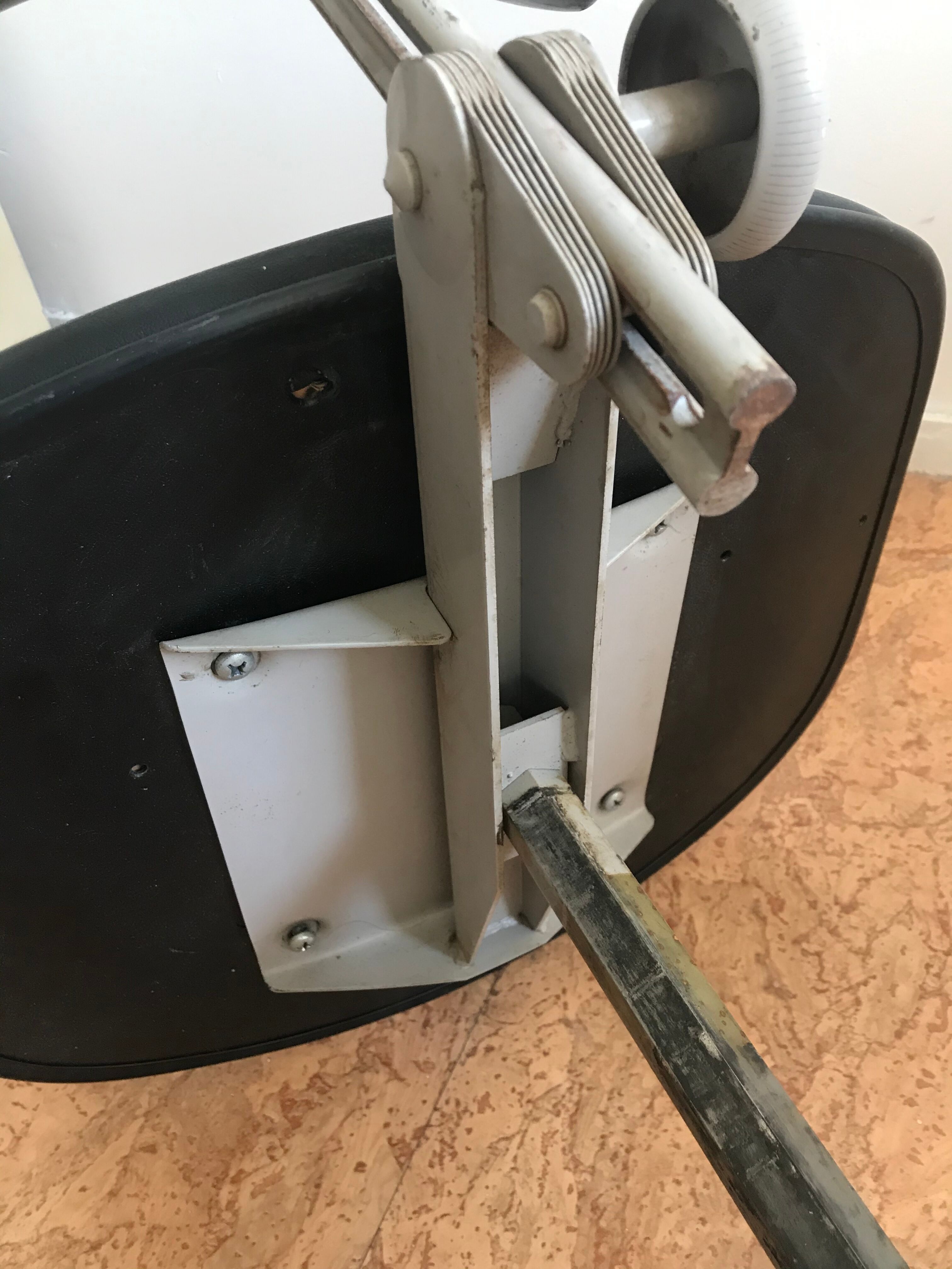 Chaise d’atelier industrielle de Friso Kramer pour Ahrend de Circkel,60’