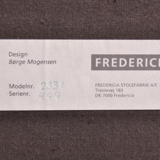 Blue Chair Børge Mogensen, Denmark, 60 years