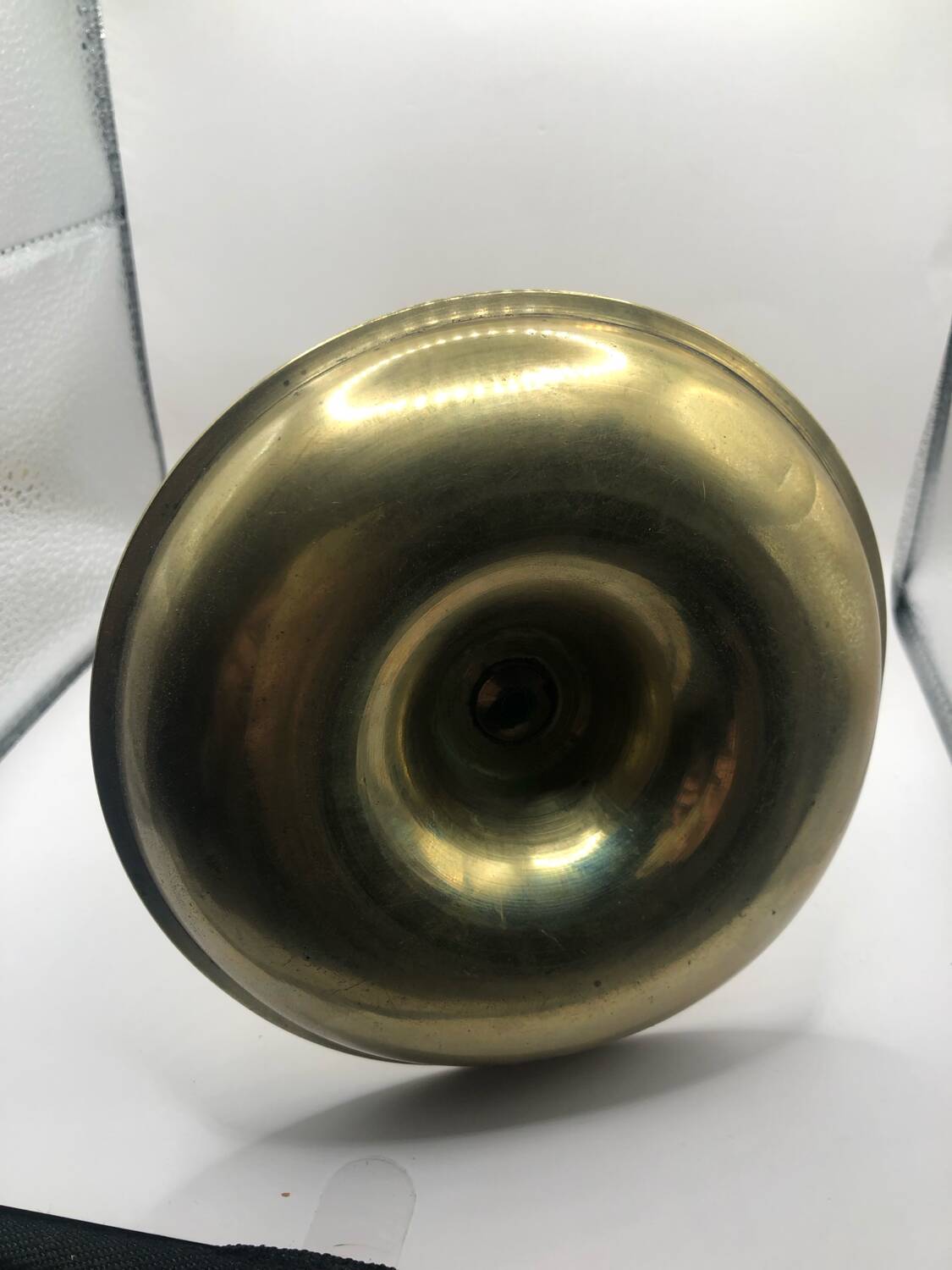 Candle holder with a pusher