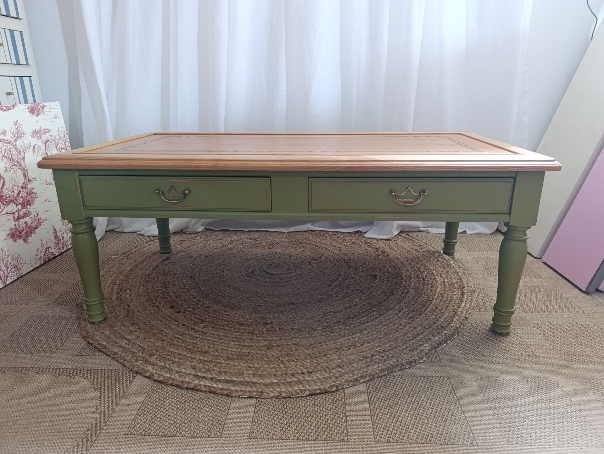 Revisited solid cherry coffee table