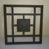 Old 4-point steel door ornament