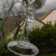 6 crystal champagne flutes from ARQUES. AUTEUIL model.
