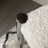 Vintage chairs from the 70s restored with a French terry fabric