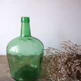 Dame-jeanne en verre verte 5 litres