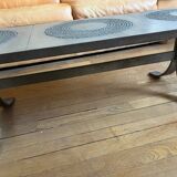 Brutalist coffee table by Marc D'Haenens