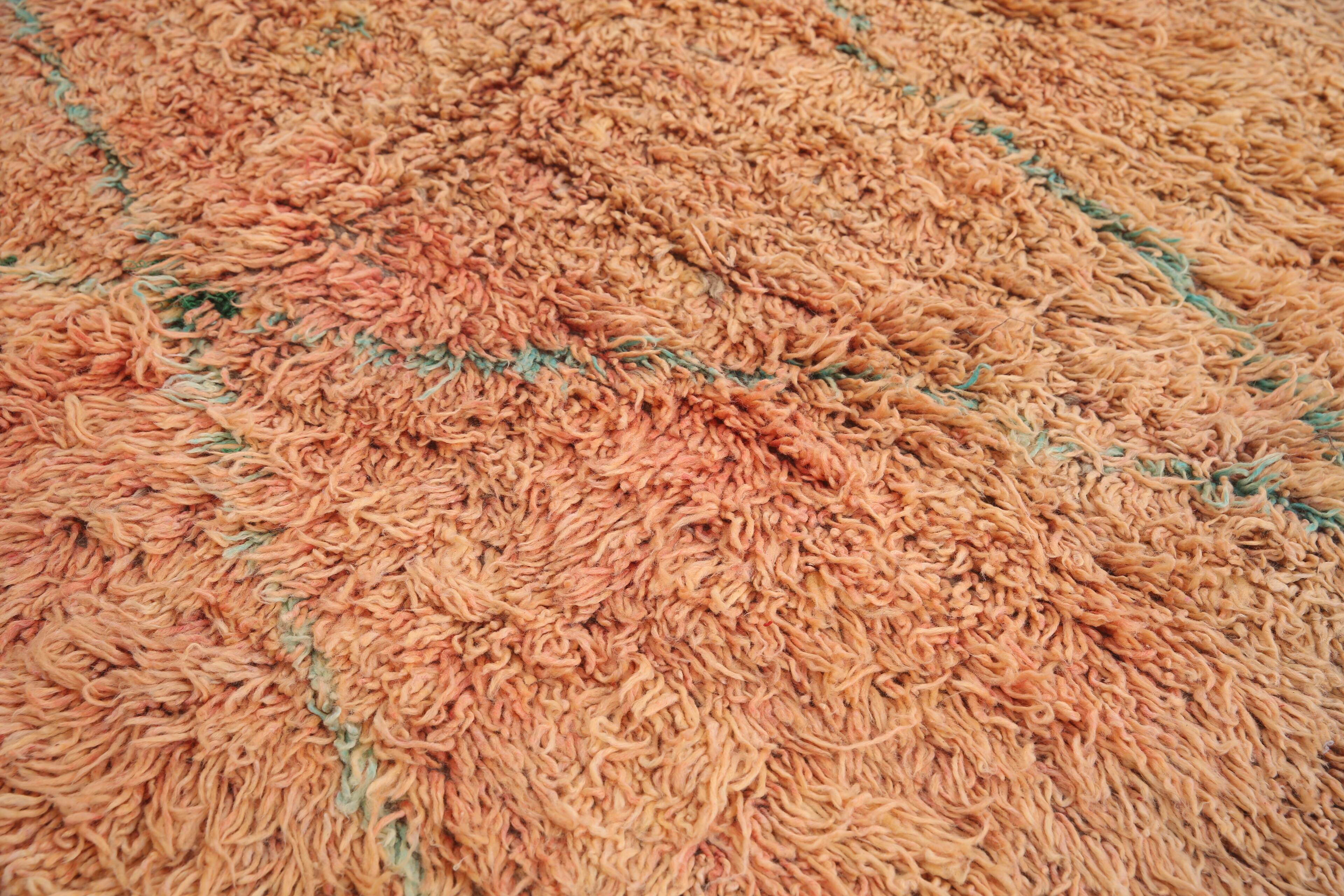 Authentic Boujaad Rug Morocco 180 x 362 cm – Vintage Handmade Wool Piece