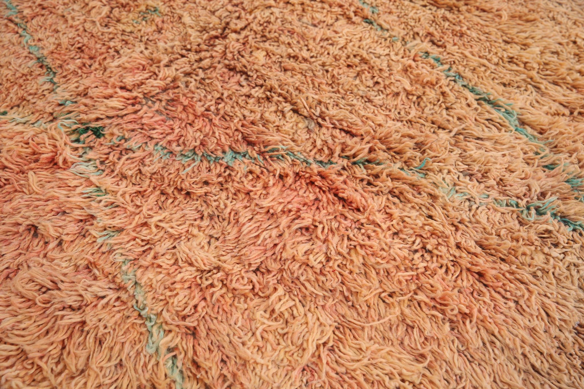 Authentic Boujaad Rug Morocco 180 x 362 cm – Vintage Handmade Wool Piece