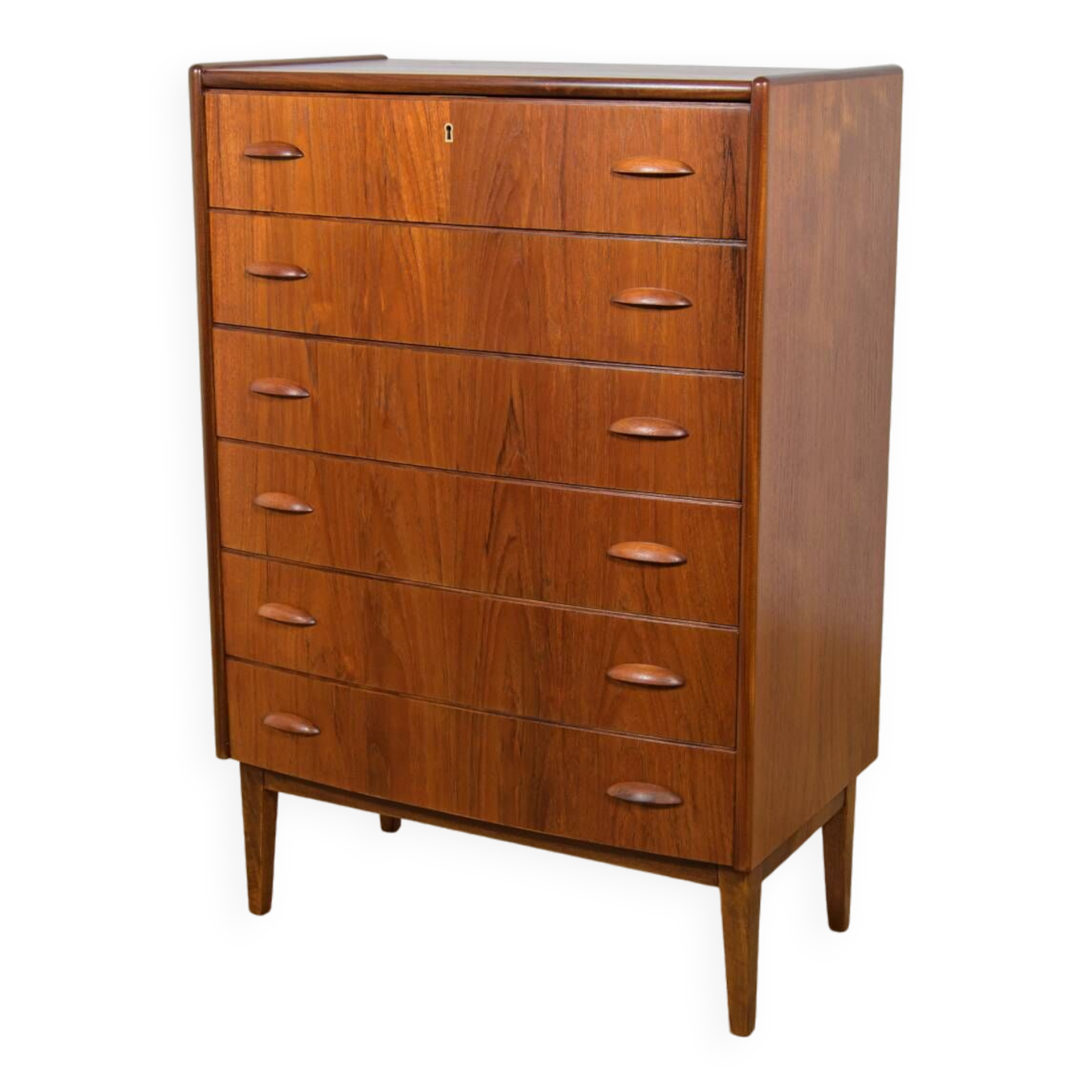 Mid-Century Teak Dresser, Denmark, 1960s
