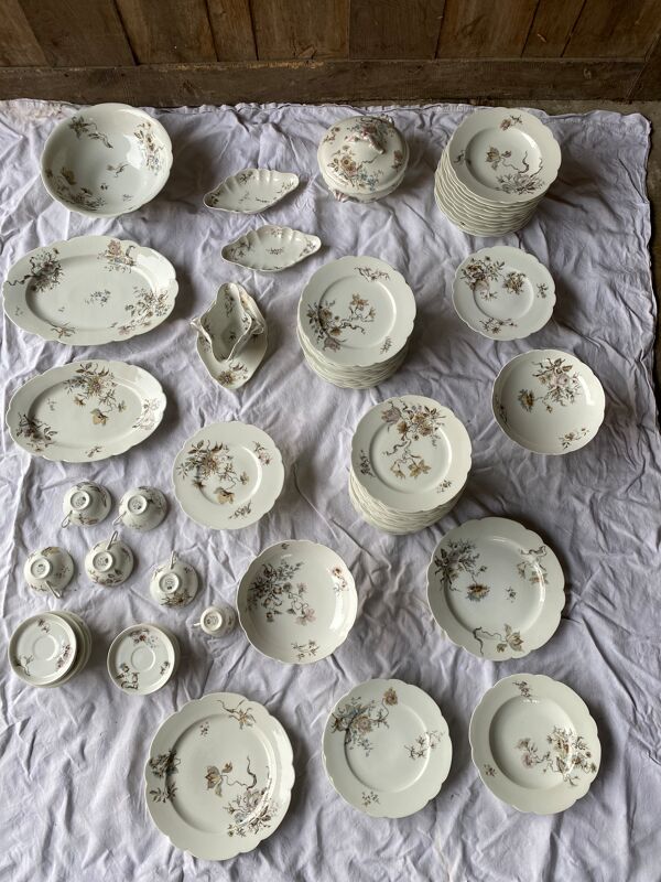 Service de vaisselle porcelaine