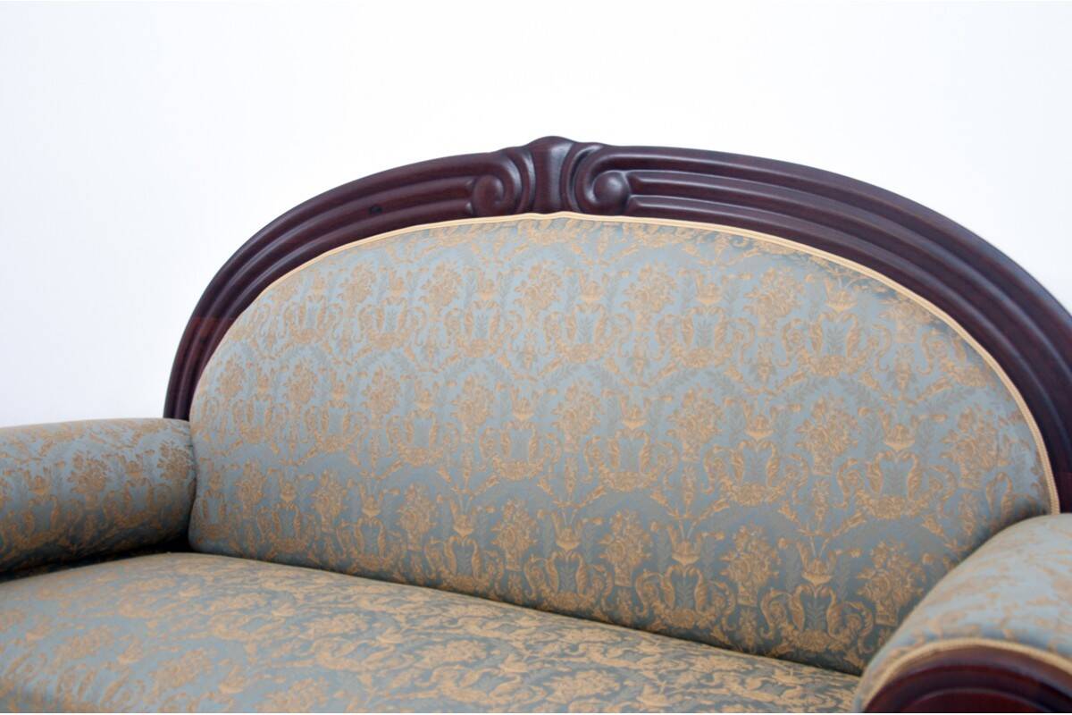 Antique sofa, Northern Europe, the 19th centuries.