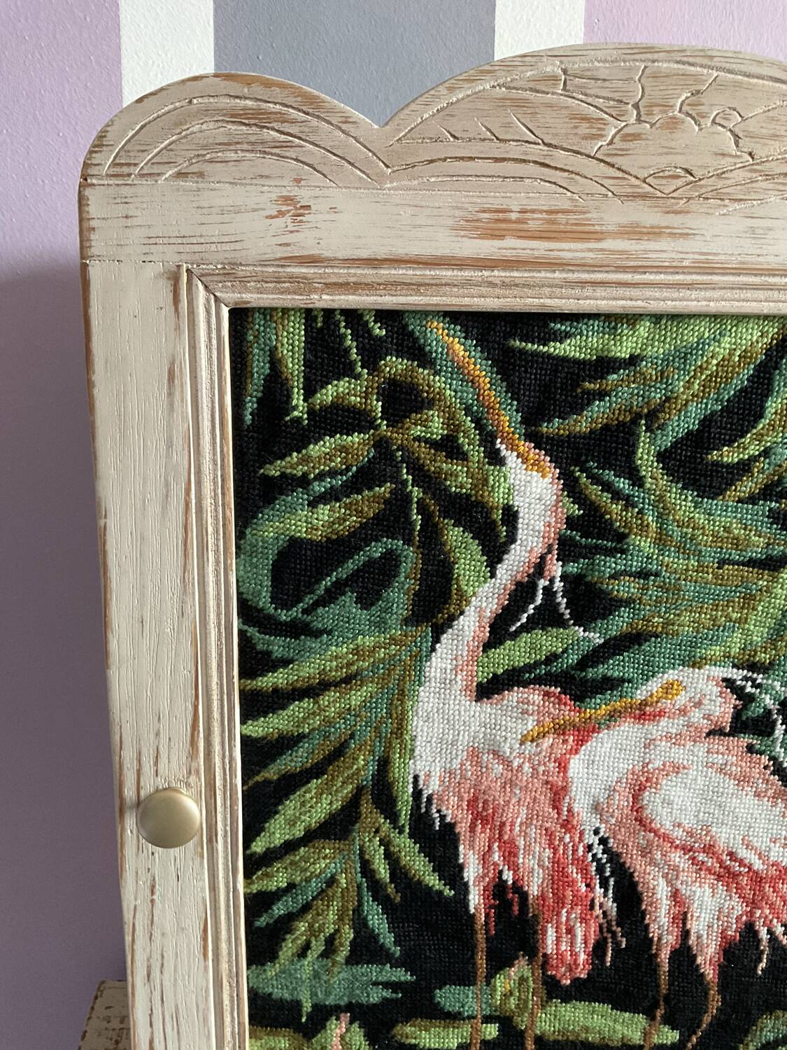 Art deco bathroom cabinet