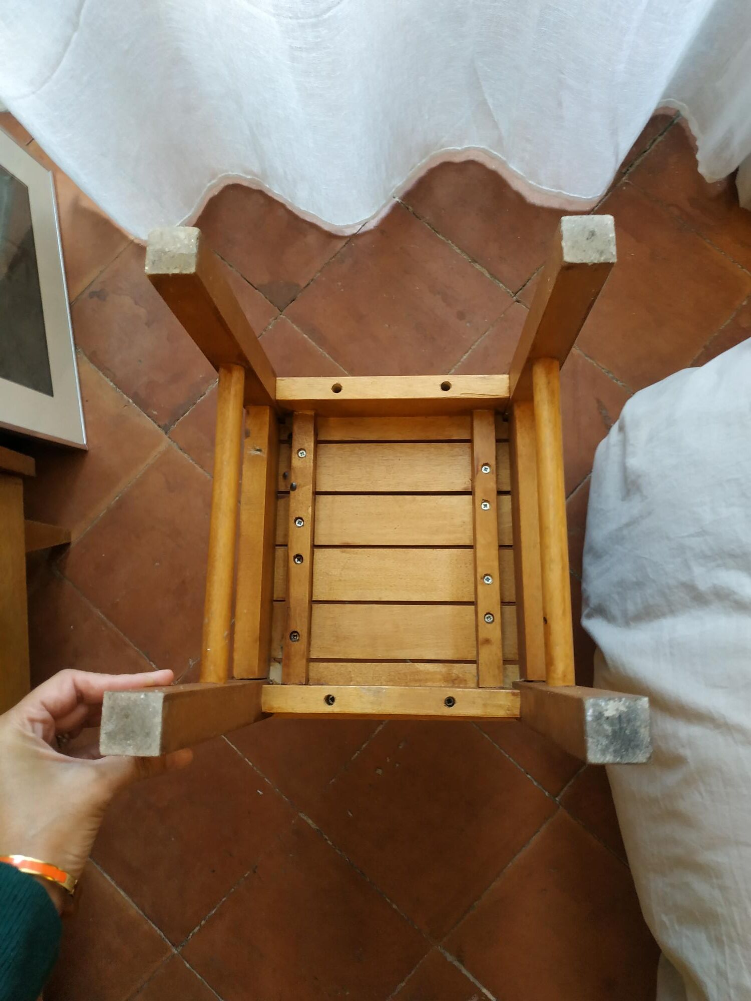 Children's wooden chair