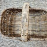 Vintage wicker basket