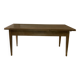 Large extendable wooden dining table – up to 3.41 m – 2 extensions