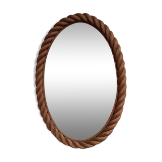Mirror oval rope 47x70cm
