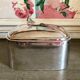 Art deco silver metal box