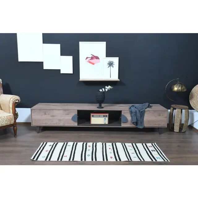 1970s Turkish Oushak Handmade Wool Cotton White Runner Rug 59x183