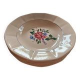 Set of 6 soup plates Digoin 9711