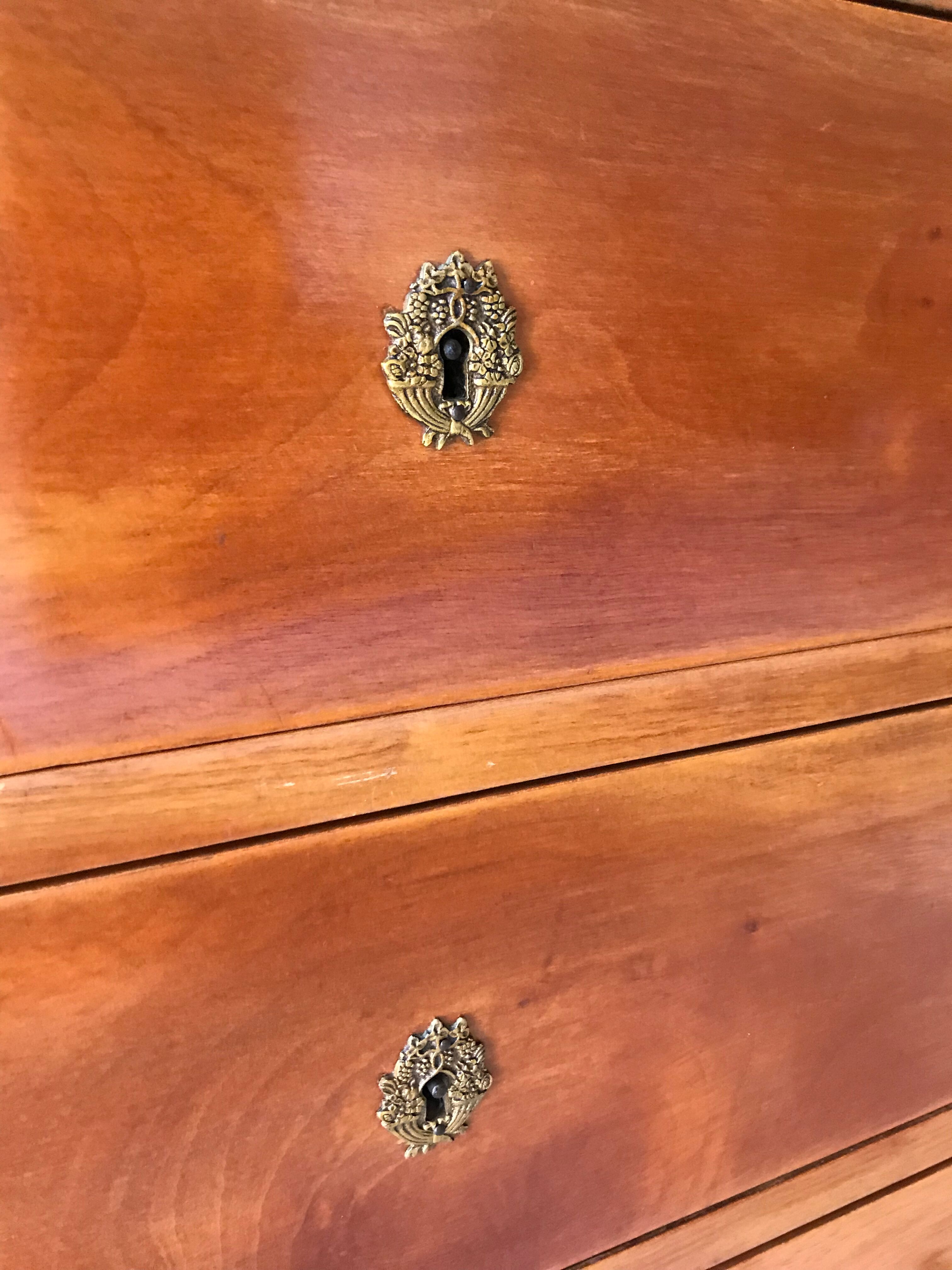 Louis XVI style chest of drawers