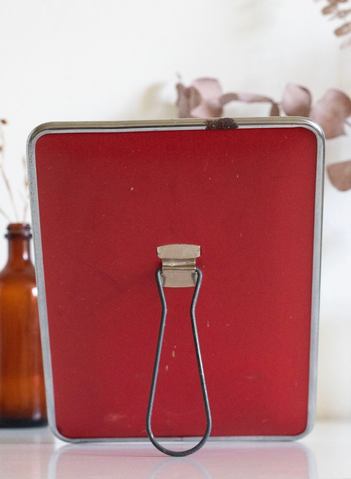 Vintage barber mirror 24*18cm