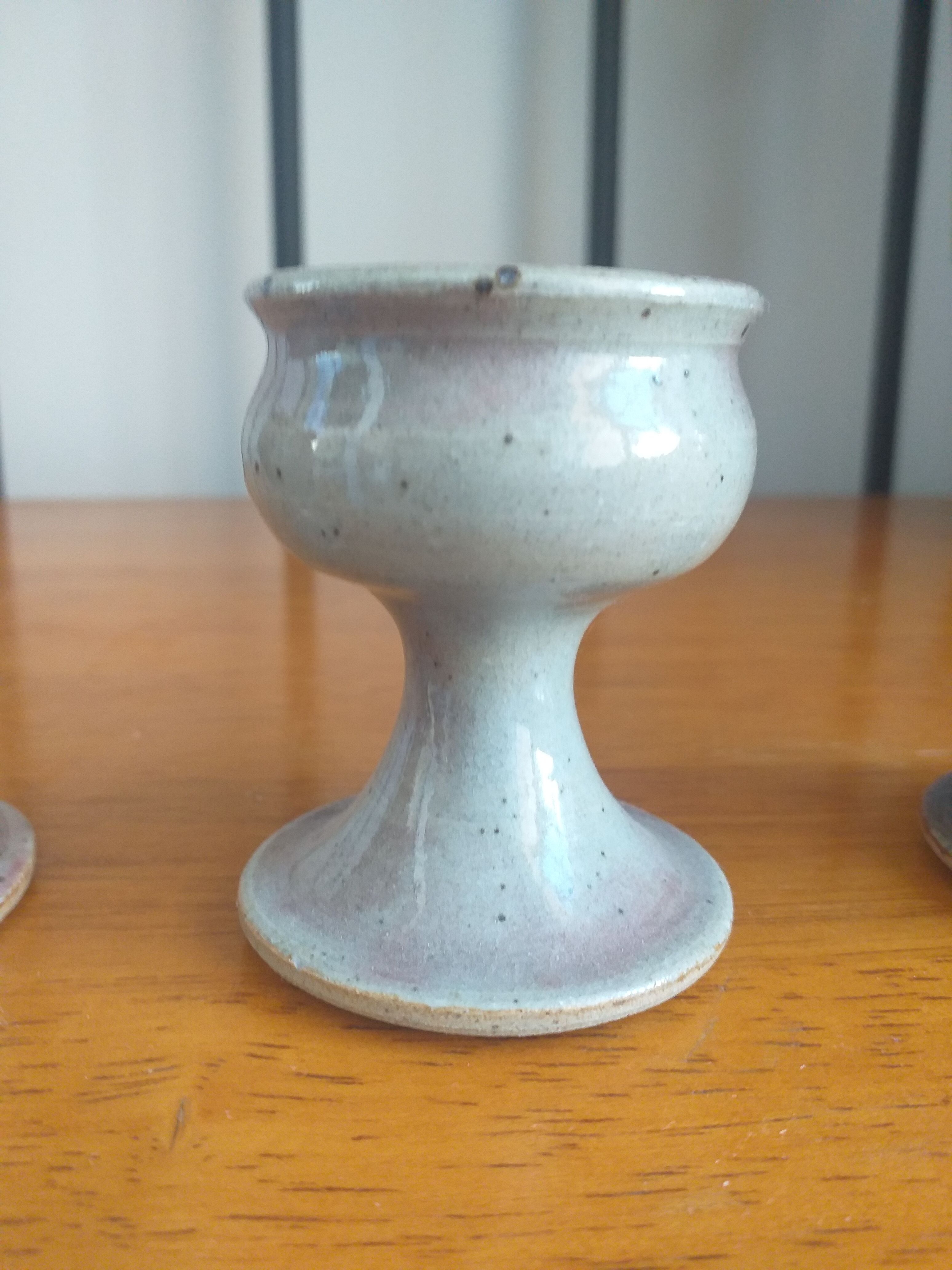 Glazed stoneware shell