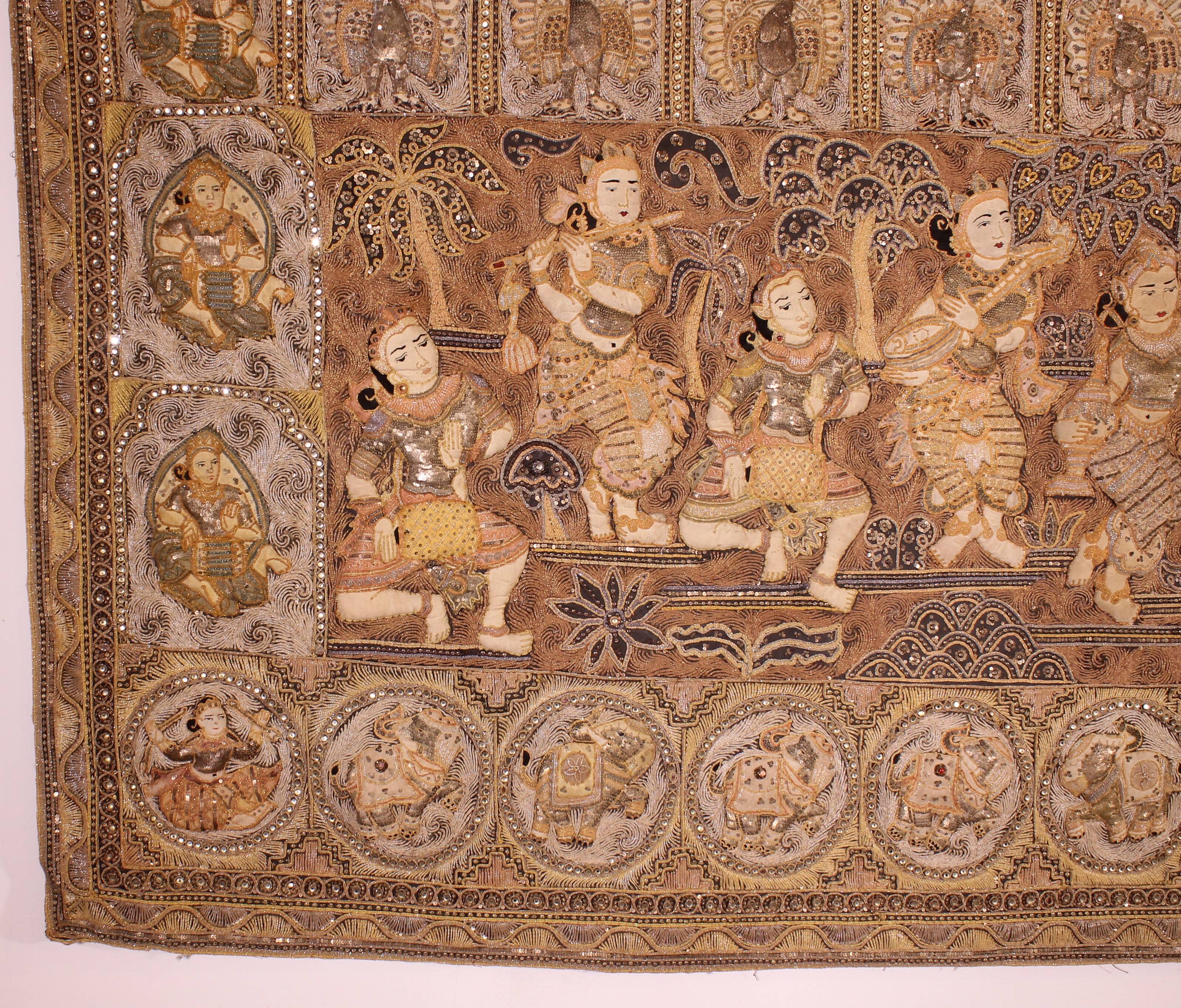 Broderie Thaïlandaise -19° Siècle