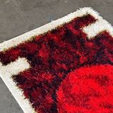 60s 70s rug carpet by Hojer Eksport Denmark