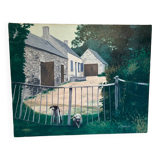 Chiens de garde signé Bentley