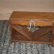 very old camp bed