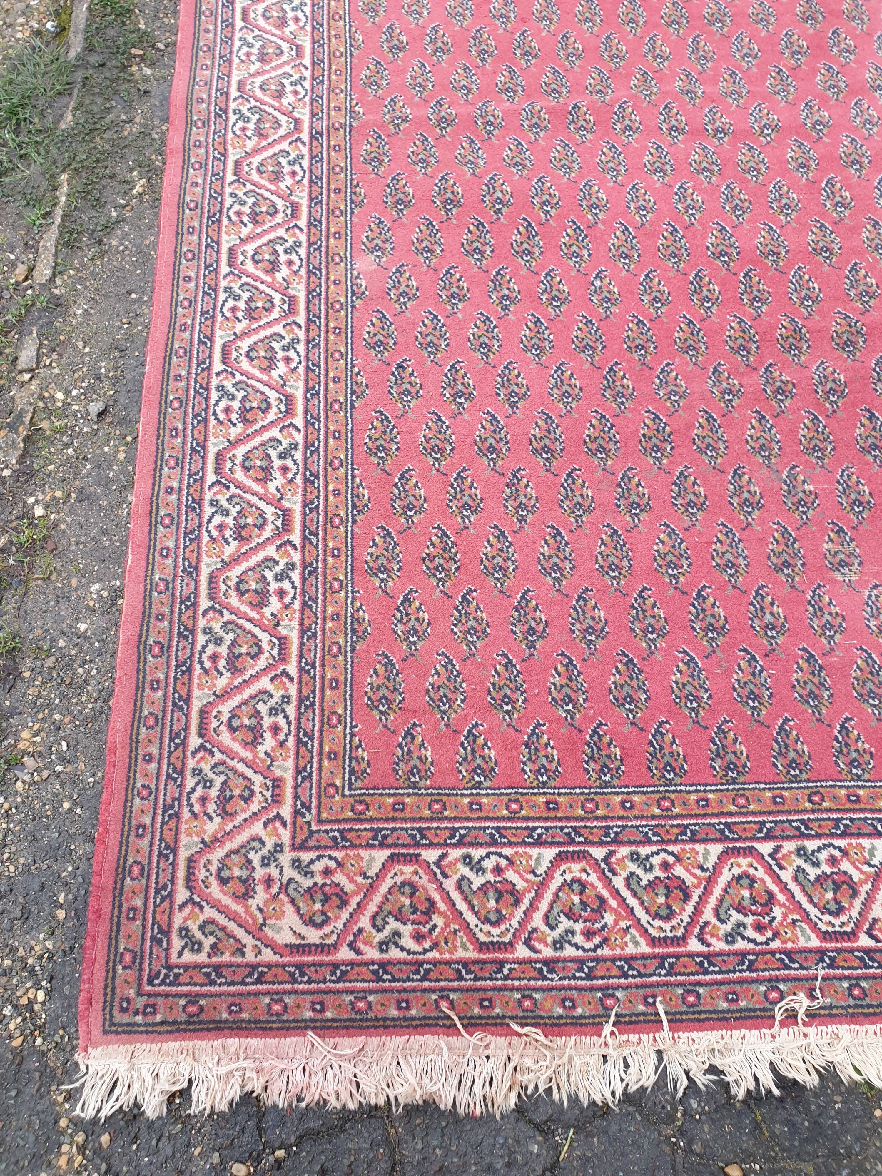 Large oriental wool carpet