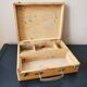 Old wooden painter's case box