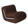 Brown Boomerang armchair by Rodolfo Bonetto