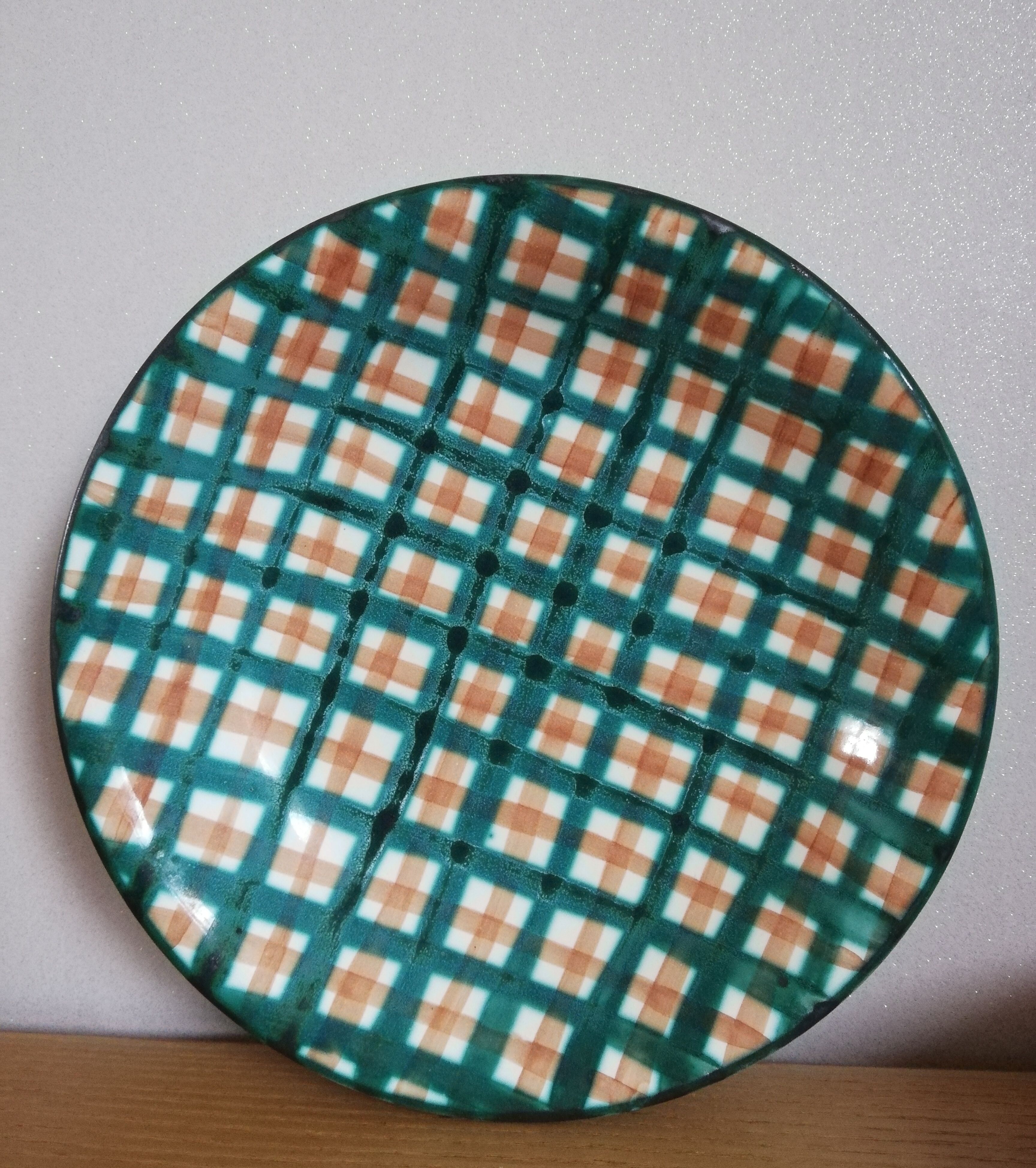 Series of 4 hollow plates Robert Picault Vallauris