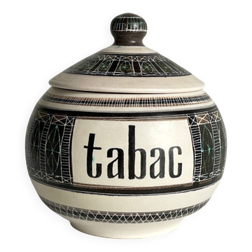 Ceramic Tobacco Pot Marcel GUILLOT