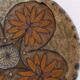 Art Nouveau ceramic plate by Henri Gandais 1930