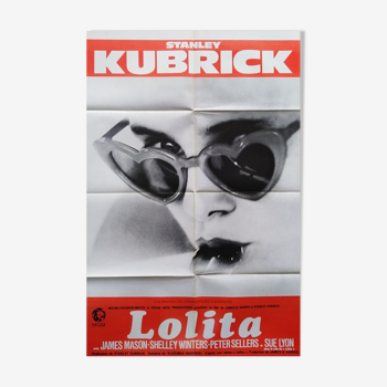 Affiche cinéma vintage Lolita Stanley Kubrick