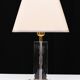 Lampe de table en cristal Hollywood Regency Allemagne années 1970