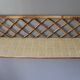 Etagere murale vintage rotin