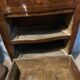 Louis XV marquetry commode, curved.