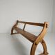Victorian pitch pine school benches – circa 1900, England