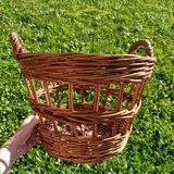 Retro wicker basket