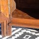 Small oak cabinet, 4 doors, Louis XIII style