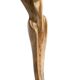Pair of Large Vintage Teak Sculptures, 1950s