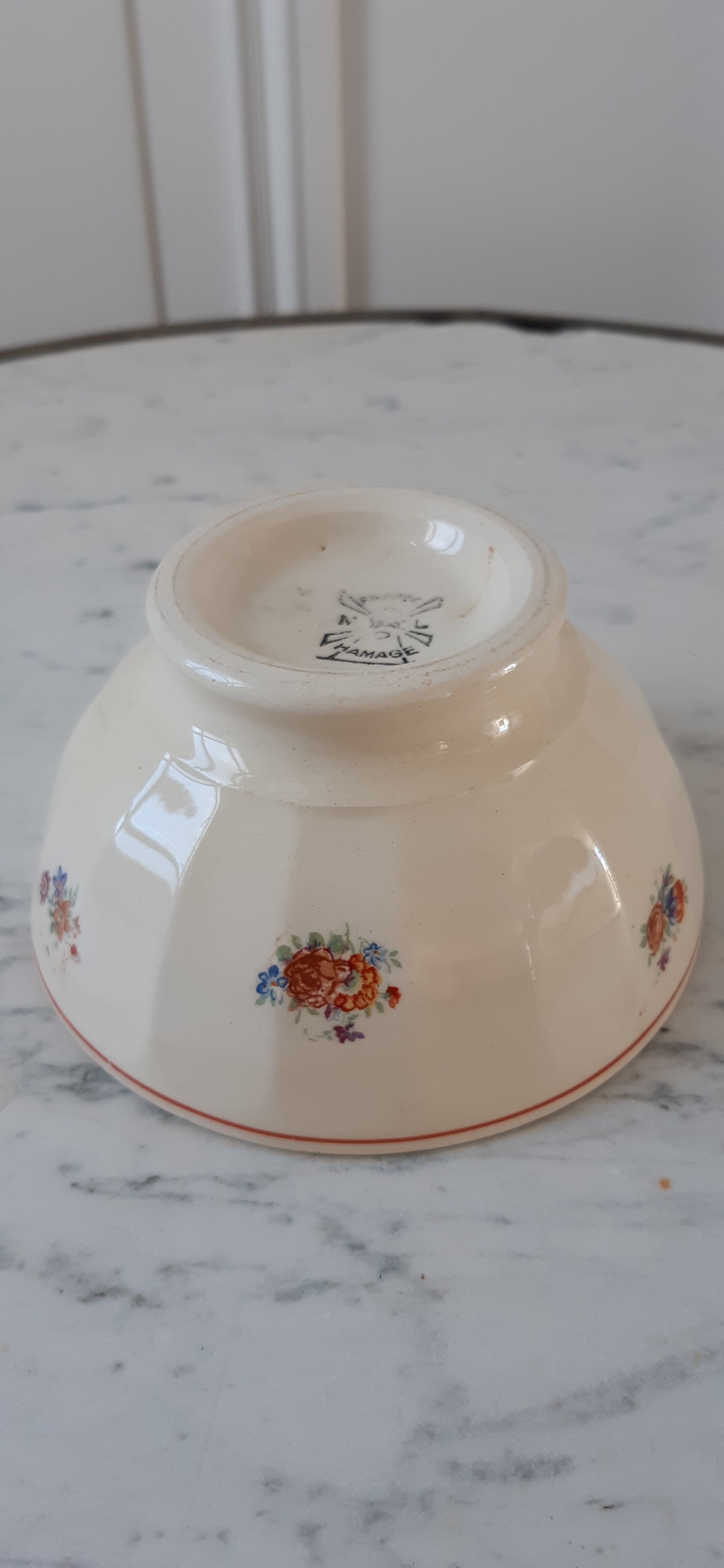 Bowl Moulin des Loups & Hamage years 50-60